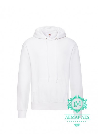 Худі CLASSIC HOODED SWEAT Fruit of the Loom white